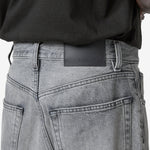 Wide Twist Work Jeans Black Stone