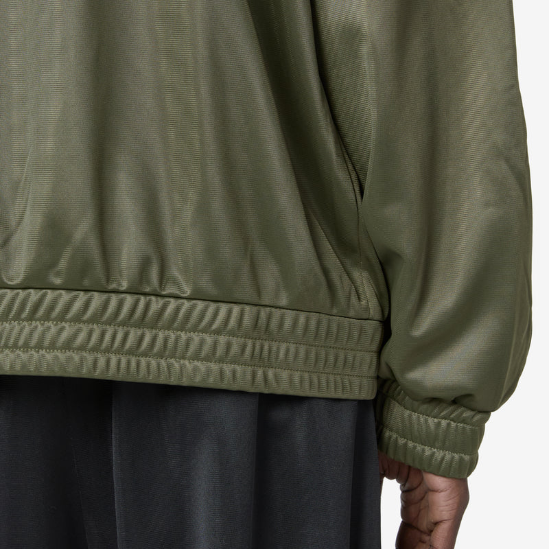 Oversized Track Jacket Dark Green Jackets
