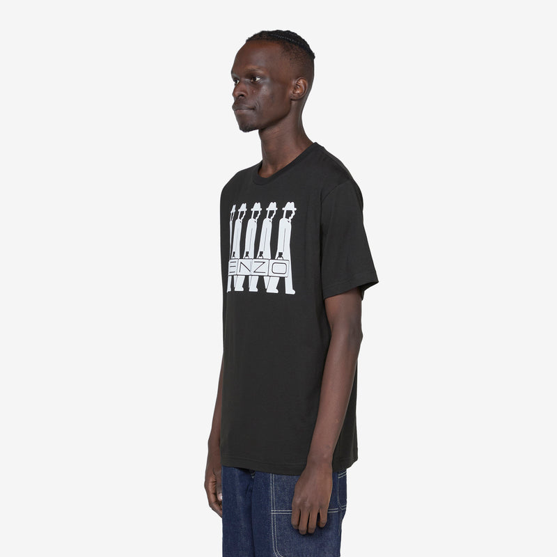 KENZO BUSINESS Classic T-Shirt Black Tees