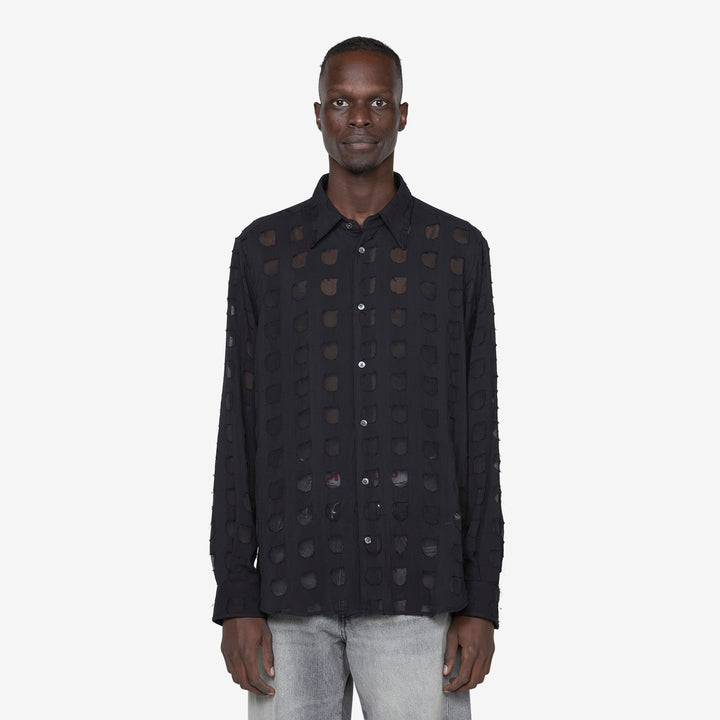 Please Shirt Black Front