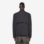 Washed Layered Boxy Jacket Black