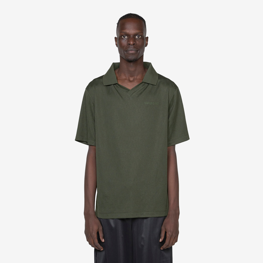 Football Short Sleeve T-Shirt Dark Green Tees