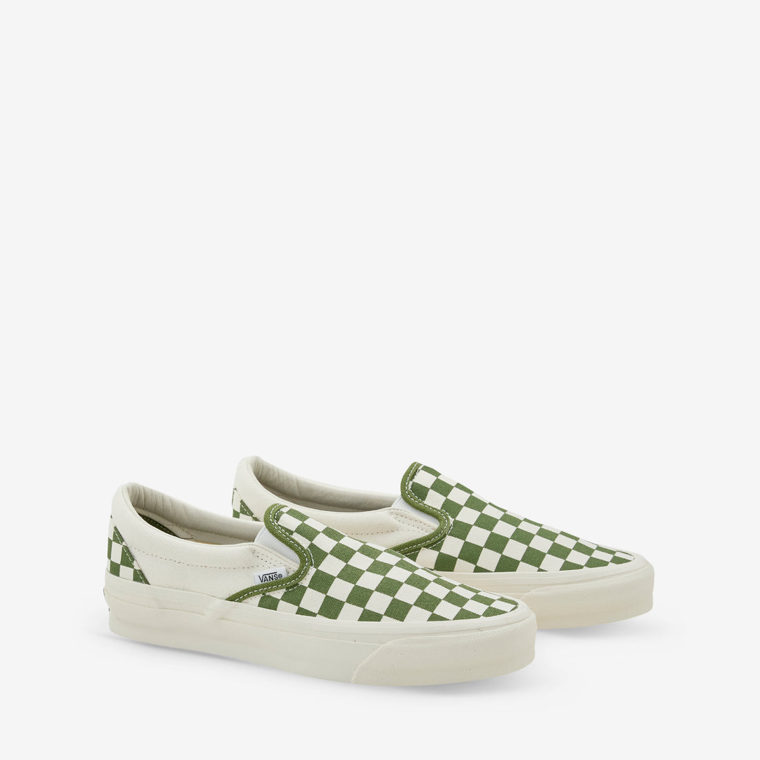 Slip-On Reissue 98 LX Checkerboard Pesto Footwear