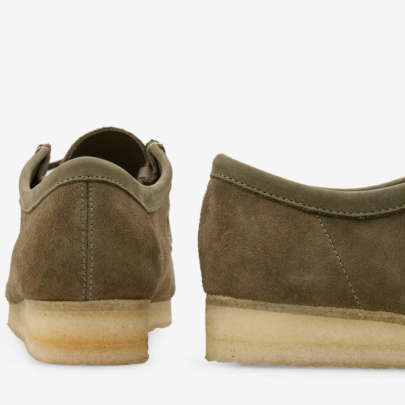 Wallabee Pale Khaki Suede Footwear