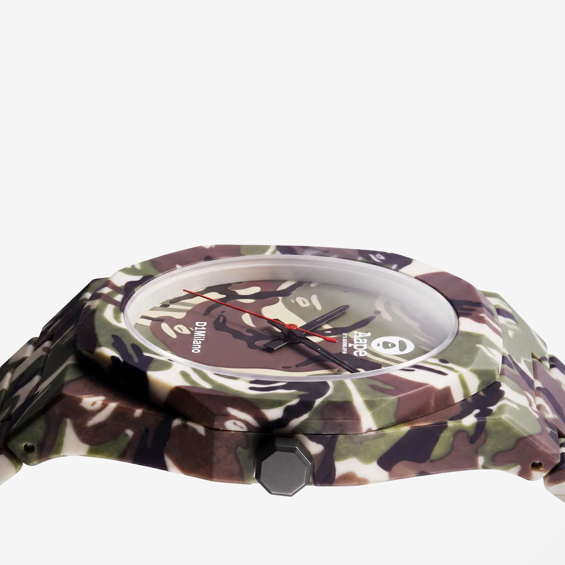 AAPE x Polycarbon 40.5mm Green Camo Jewellery