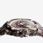 AAPE x Polycarbon 40.5mm Green Camo