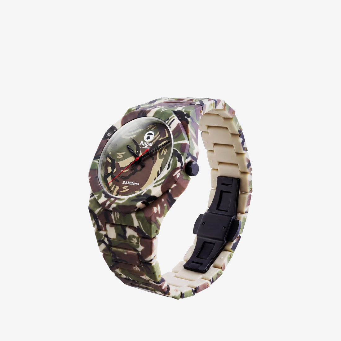 AAPE x Polycarbon 40.5mm Green Camo Jewellery