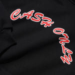 Grid Logo Pullover Hood Black
