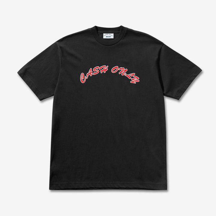 Grid Logo T-Shirt Black Front