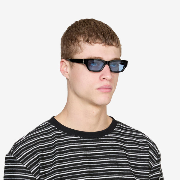 Ball Black | Silver | Blue Lens Eyewear