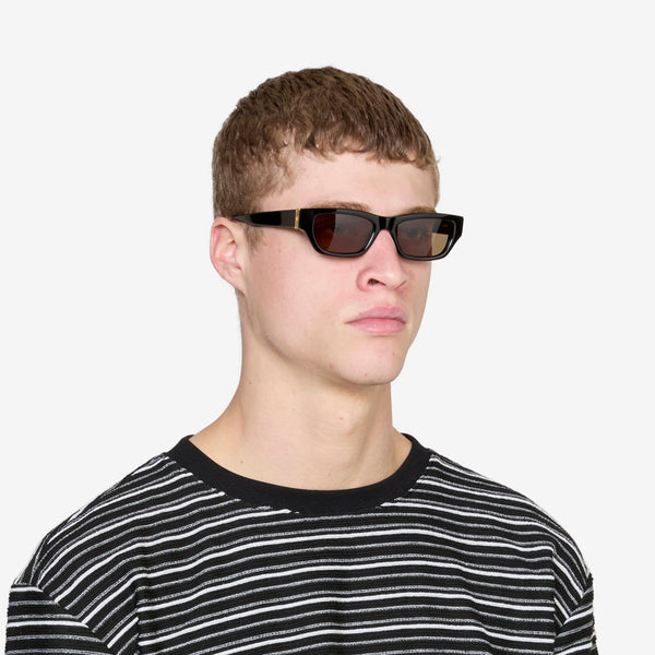 Ball Black | Gold | Brown Lens Eyewear