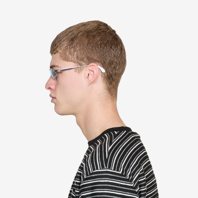 Demo Low Metal Blue Eyewear