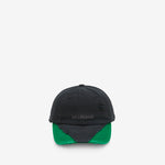 Diamond Cap Black | Vibrant Green