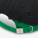 Diamond Cap Black | Vibrant Green