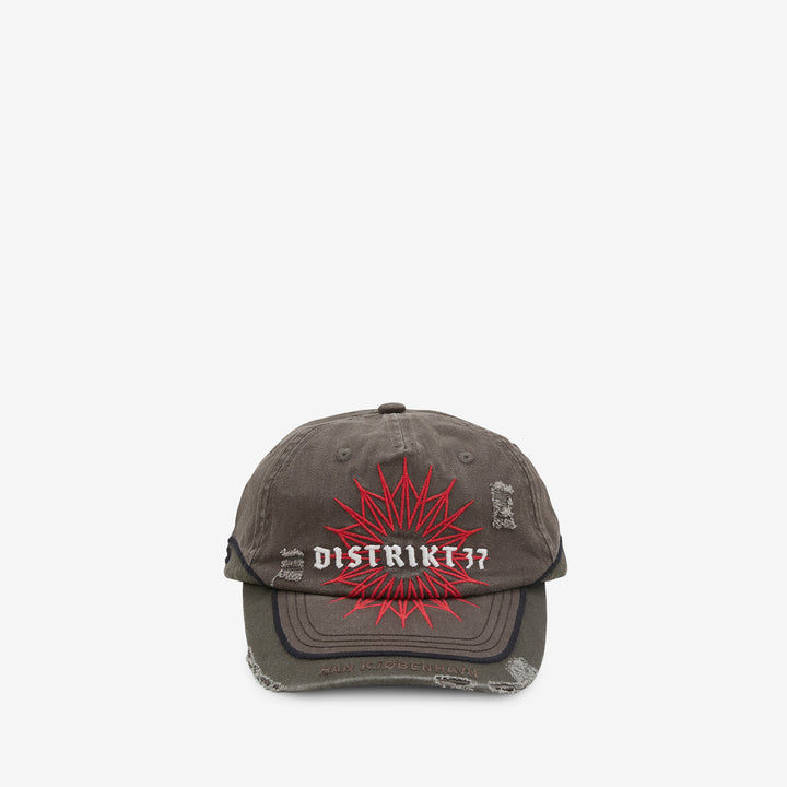 Distrikt Cap Dusty Brown Front