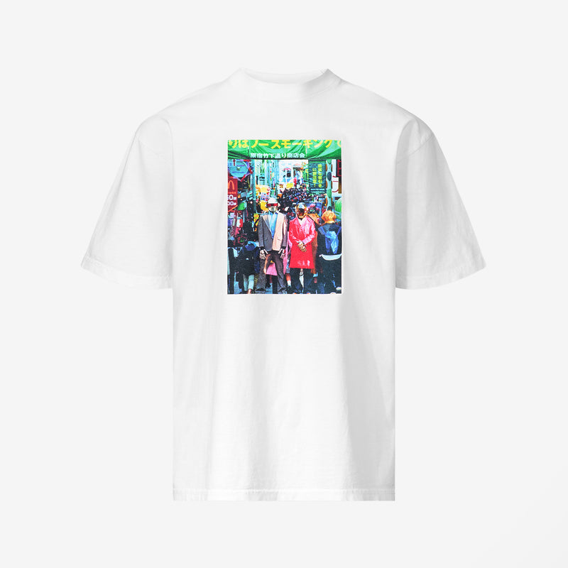 Daft Punk Harajuku T-Shirt White Tees