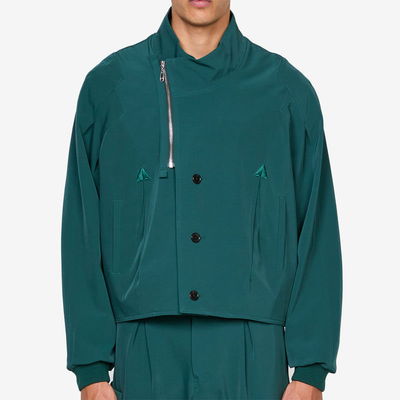 ASICS NOVALIS Satureja Blouson Teal Jackets