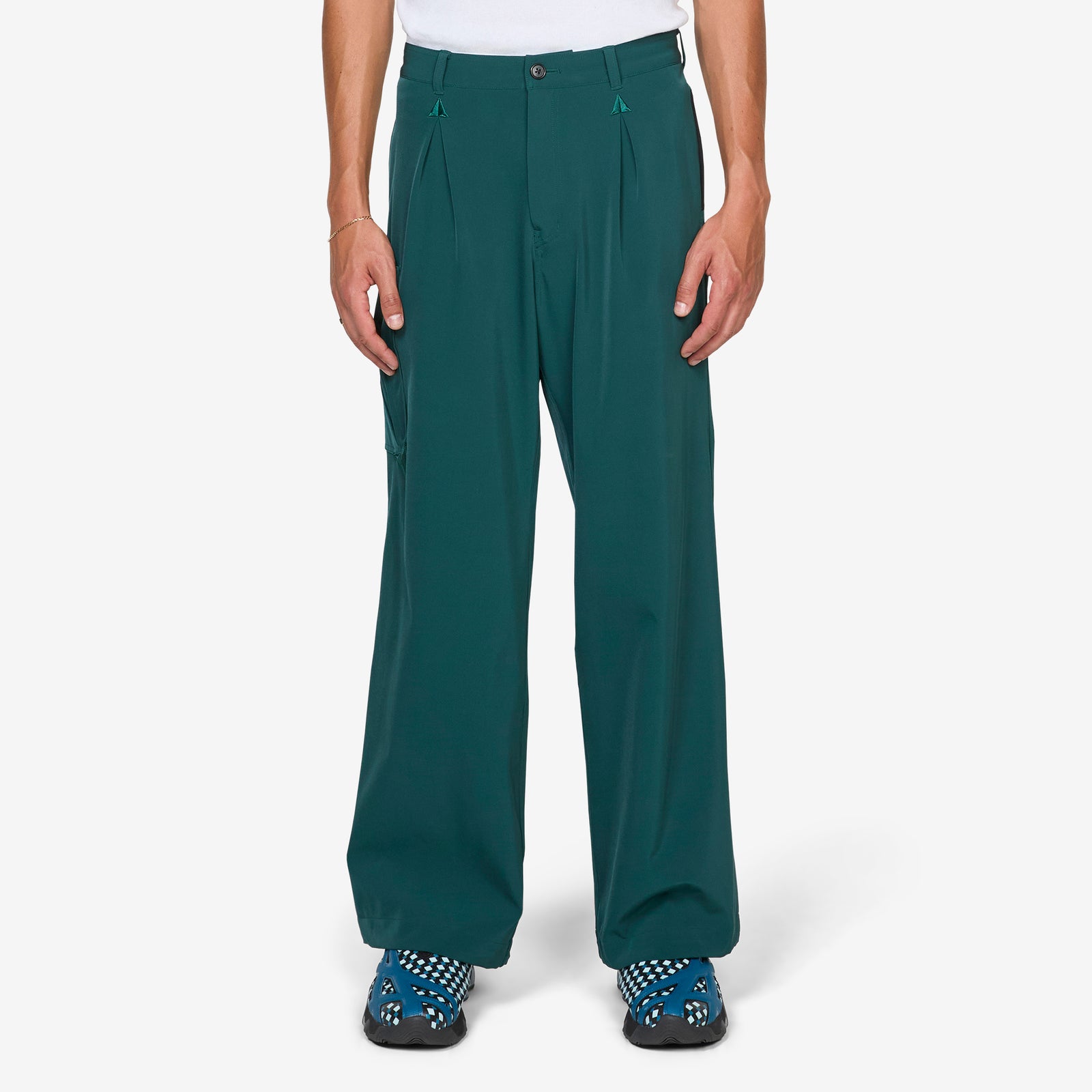ASICS NOVALIS Mirbelioids Trousers Teal – Above The Clouds
