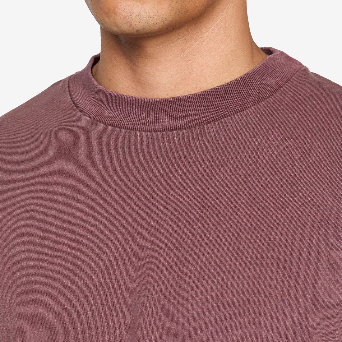 Tide Double T-Shirt Plum | Bone Tees