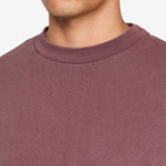 Tide Double T-Shirt Plum | Bone