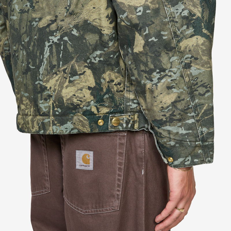 OG Detroit Jacket Camo Combi Green | Black Stone Washed Jackets