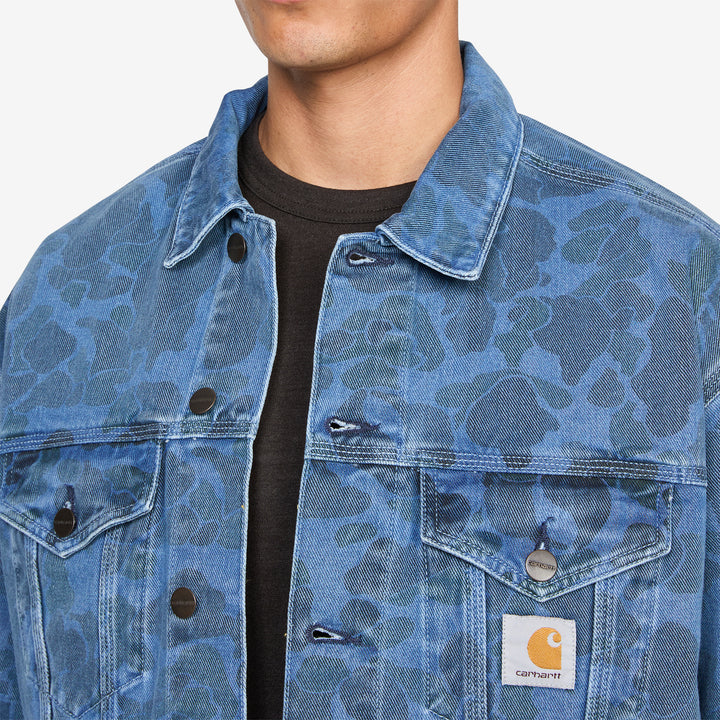 Duck Helston Jacket Camo Duck Blue