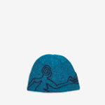 Mascot Mohair Mixed Beanie Blue