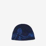 Mascot Mohair Mixed Beanie Dark Navy
