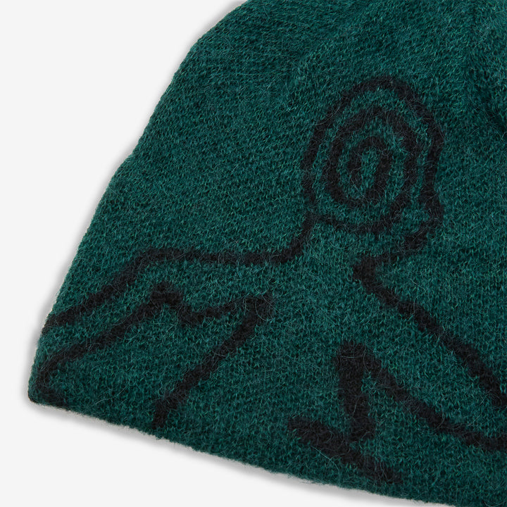 Mascot Mohair Mixed Beanie Forest Green