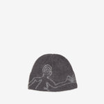 Mascot Mohair Mixed Beanie Slate Brown