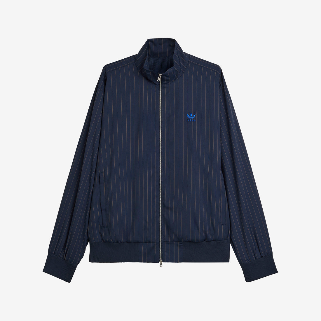 Wales Bonner x Pinstripe Track Jacket Night Navy Jackets
