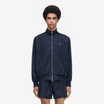 Wales Bonner x Pinstripe Track Jacket Night Navy