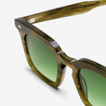 Hugo Olive Demi | Green Gradient Lens
