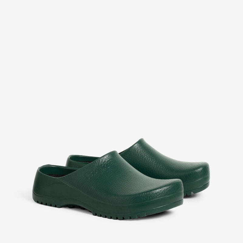 Super Birki Green Polyurethane Footwear