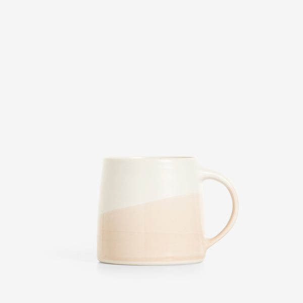 SCS-S03 Mug 320ml White | Pink Beige