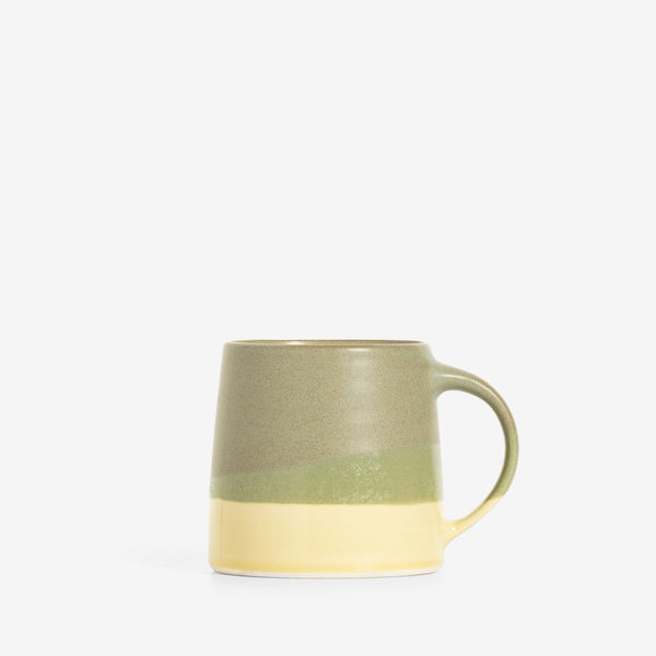 SCS-S03 Mug 320ml Moss Green | Yellow