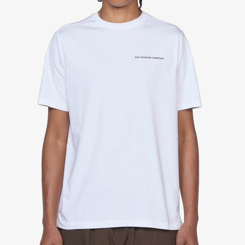 Logo T-Shirt White | Black Tees