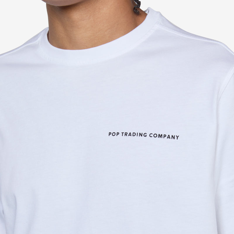 Logo T-Shirt White | Black Tees