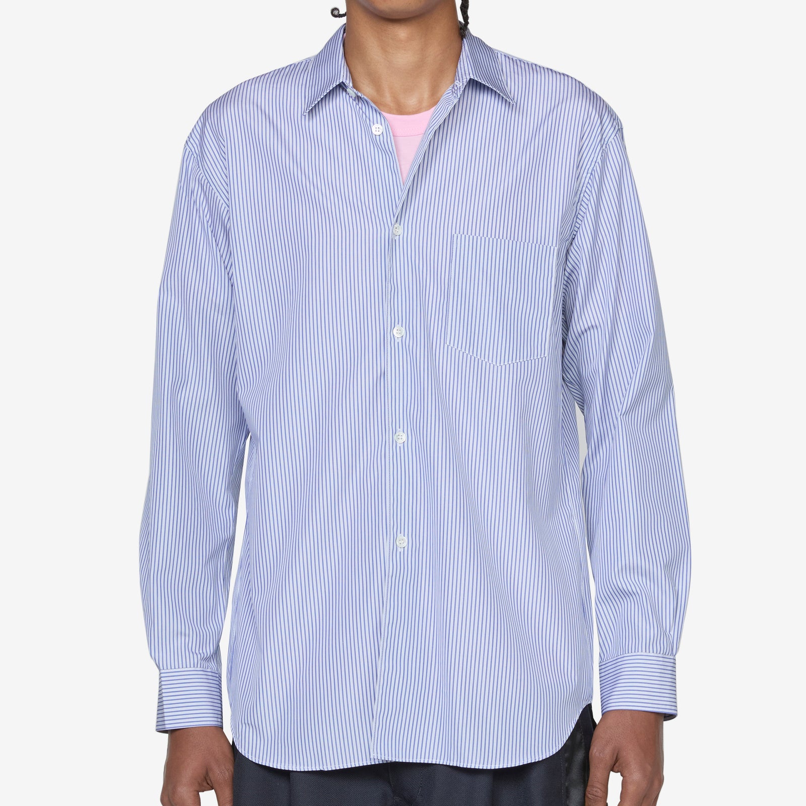 time is on DOUBLE STRIPE REGULAR SHIRT