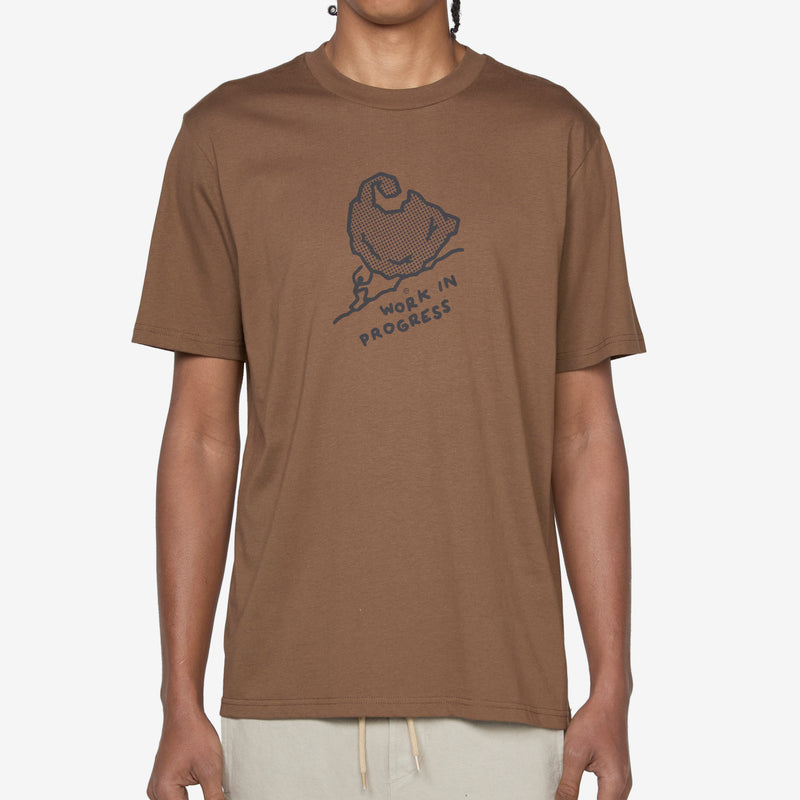 Move On Up T-Shirt Chocolate | Black Tees