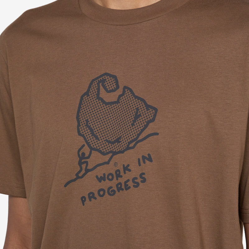Move On Up T-Shirt Chocolate | Black Tees