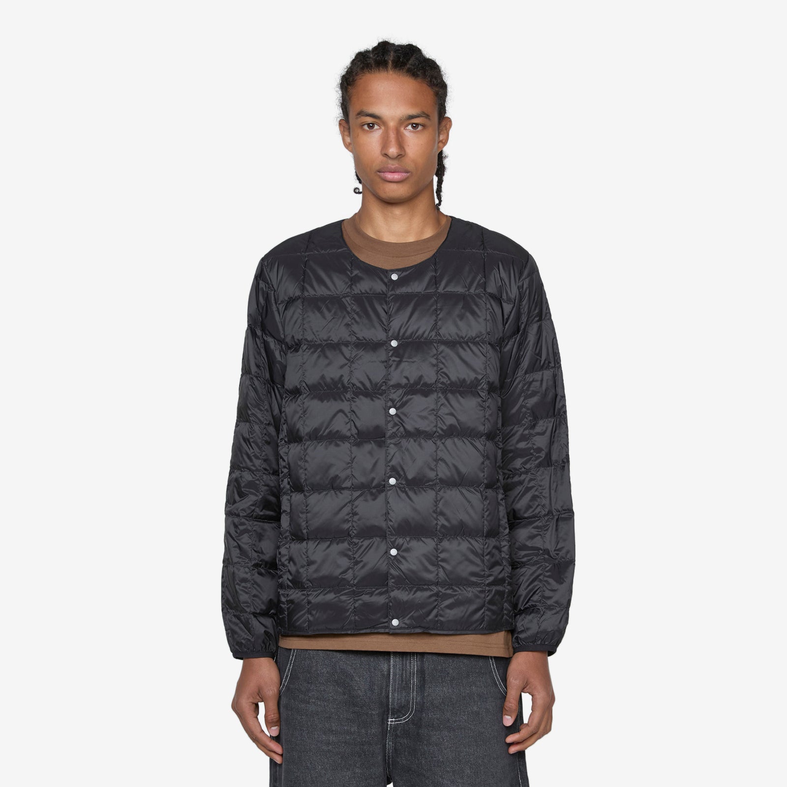 TAIN SWEAT CREW NECK BLACK – TAIN DOUBLEPUSH