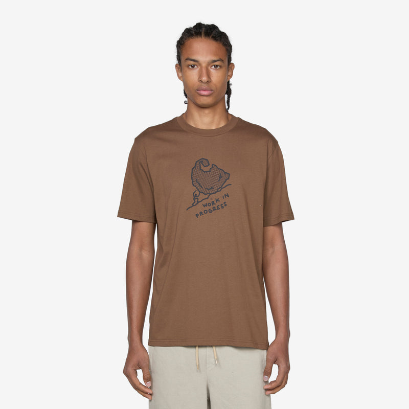 Move On Up T-Shirt Chocolate | Black Tees