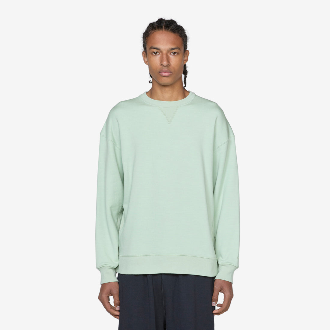 Nike Wool Classics Crew Honeydew Jumpers