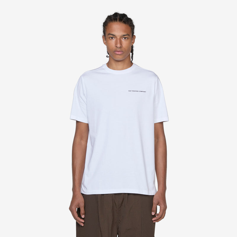 Logo T-Shirt White | Black Tees