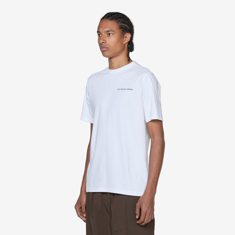 Logo T-Shirt White | Black Tees