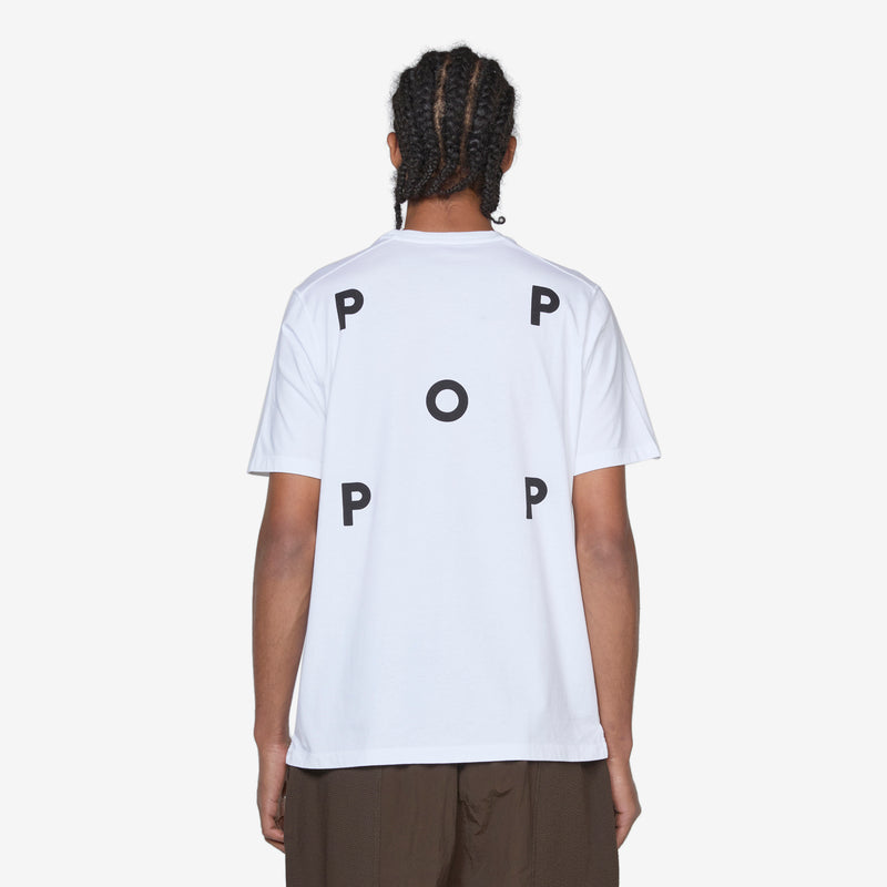 Logo T-Shirt White | Black Tees