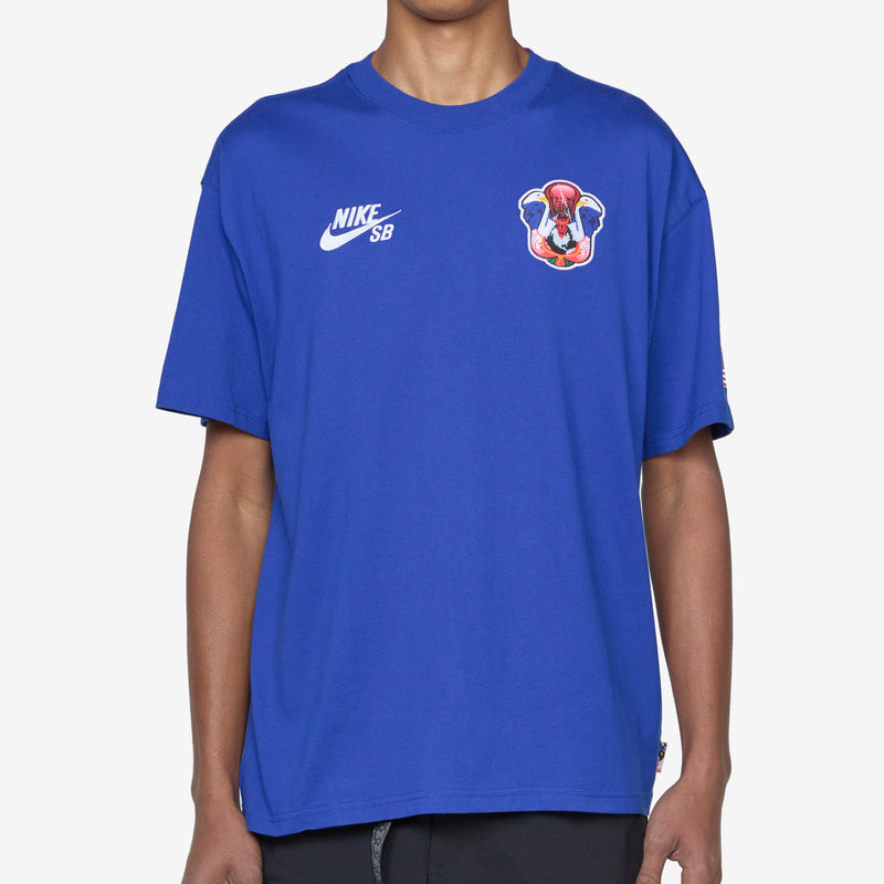 Team USA Skate T-Shirt Old Royal Tees