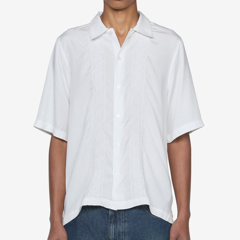 Bowling Shirt Double P Cloud White Shirts