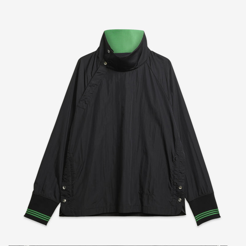 Wales Bonner Statement Nylon Track Top Black
